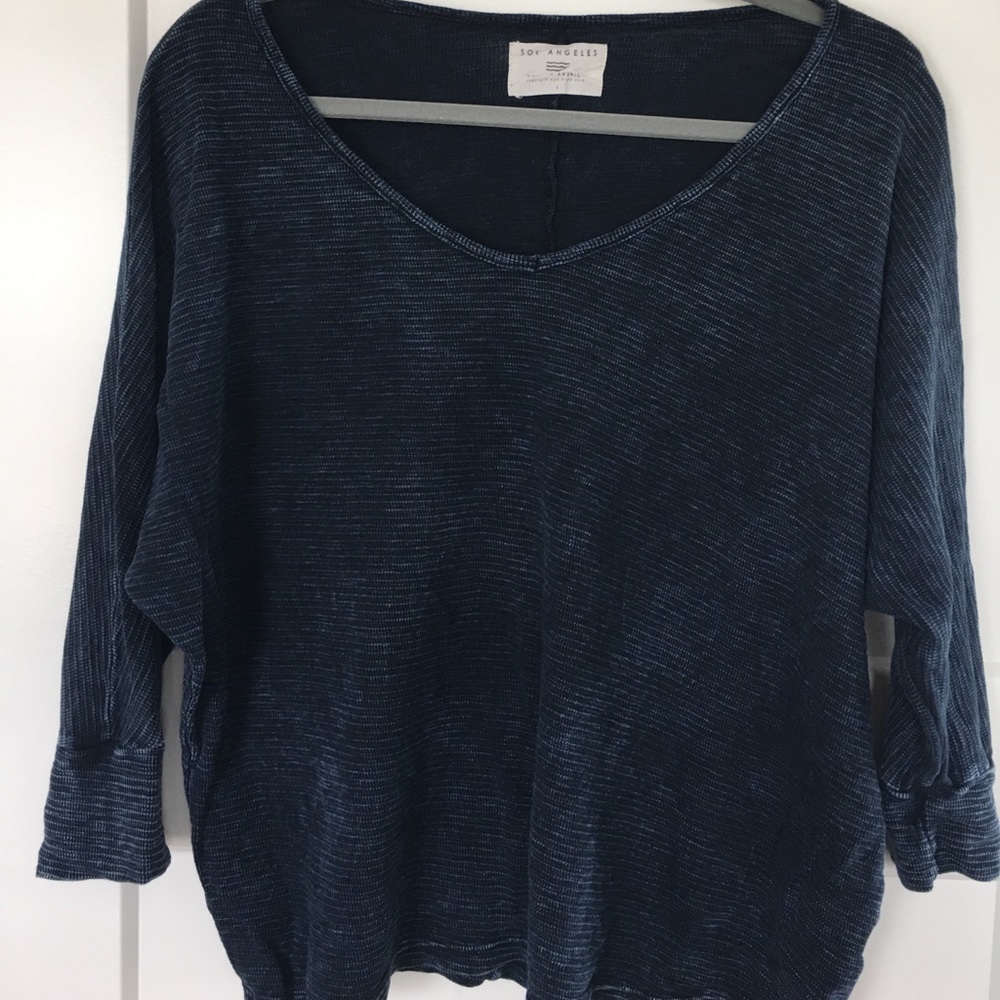 Sol angeles blue top